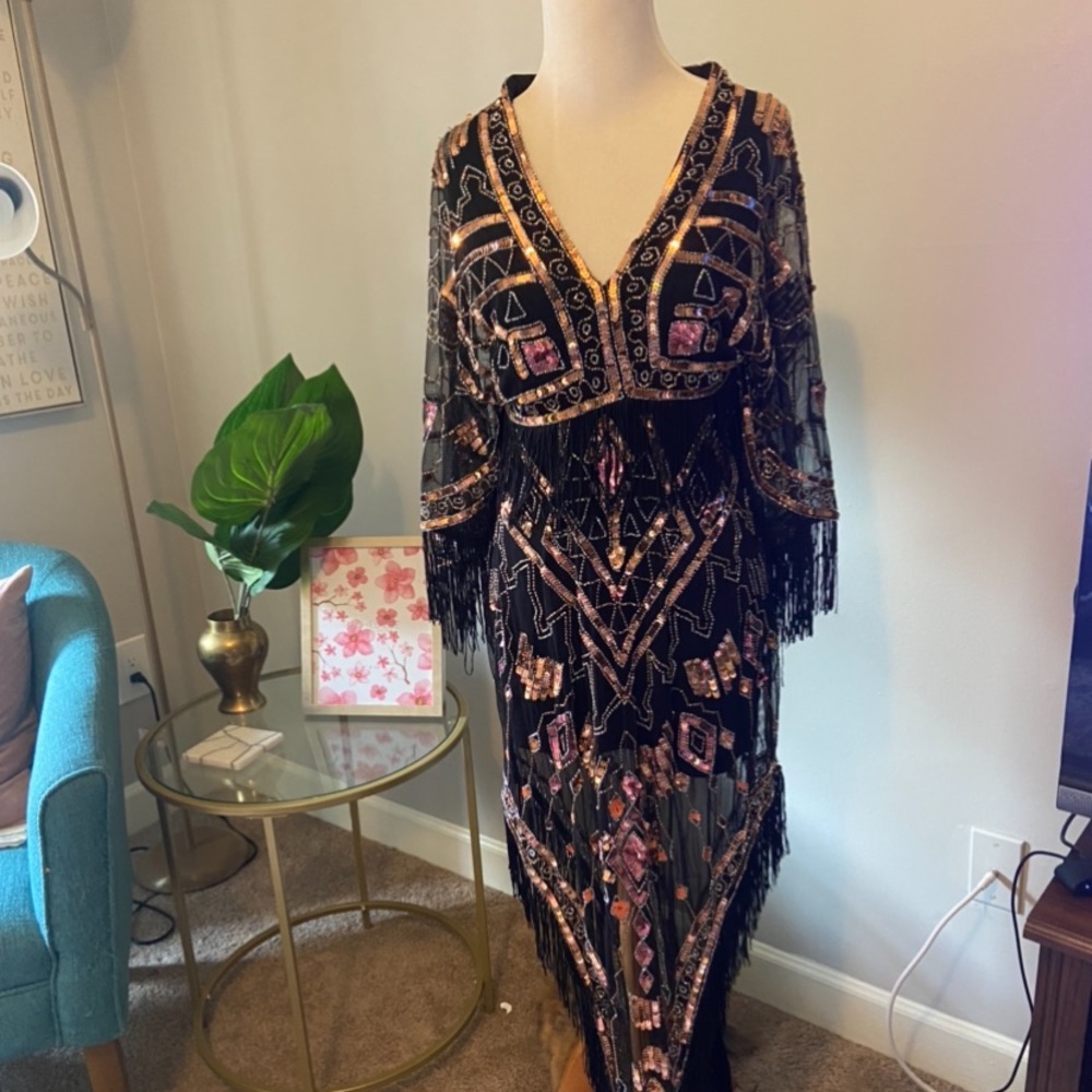 ASOS fringe dress, only worn twice.
